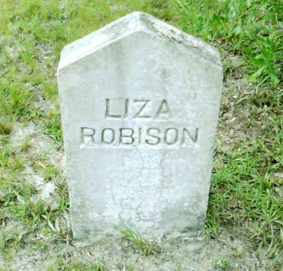 Emma Robison'g grave