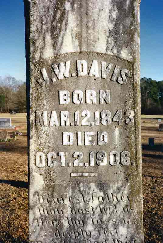 Grave of John Davis