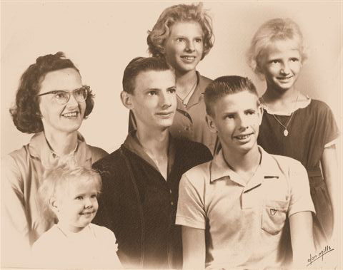 The Dusch Family in 1961