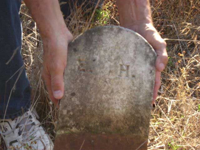 Eleazar Hamilton's footstone