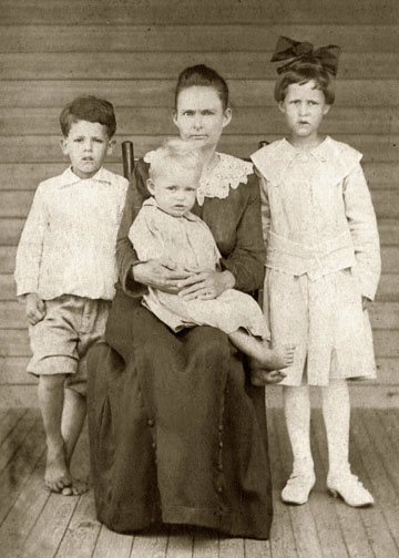 Mary Halley and Children