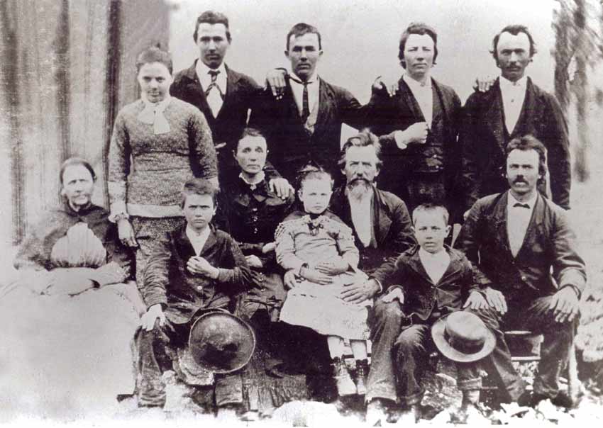 Calhoun Grant and family