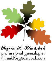 R.H. Blackstock, Professional Genealogist